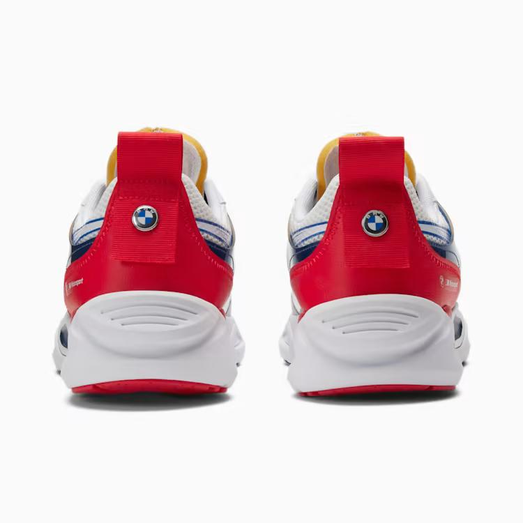 Giày Puma Bmw M Motorsport Trc Blaze Assembly Motorsport Sneakers Nam Trắng Xanh Đỏ