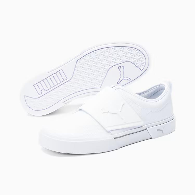 Giày Puma El Rey Ii Slipon Perf L Nam Trắng