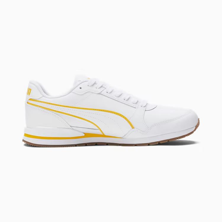 Giày Puma St Runner V3 Bold Sneaker Nam Trắng Vàng