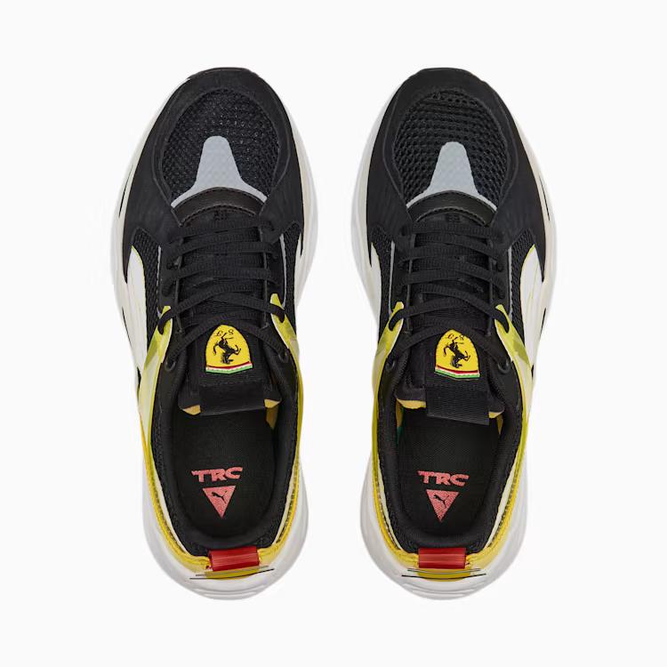 Giày Puma Scuderia Ferrari Trc Blaze Motorsport Shoes Nam Đen Trắng Vàng