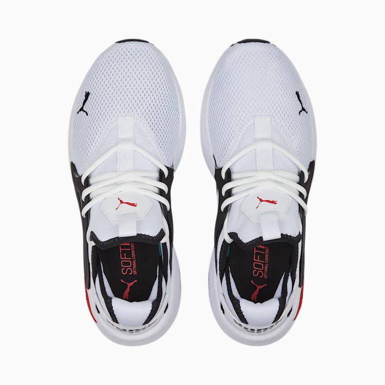 Giày Puma Softride Enzo Evo Running Shoes Nam Trắng Đen Đỏ