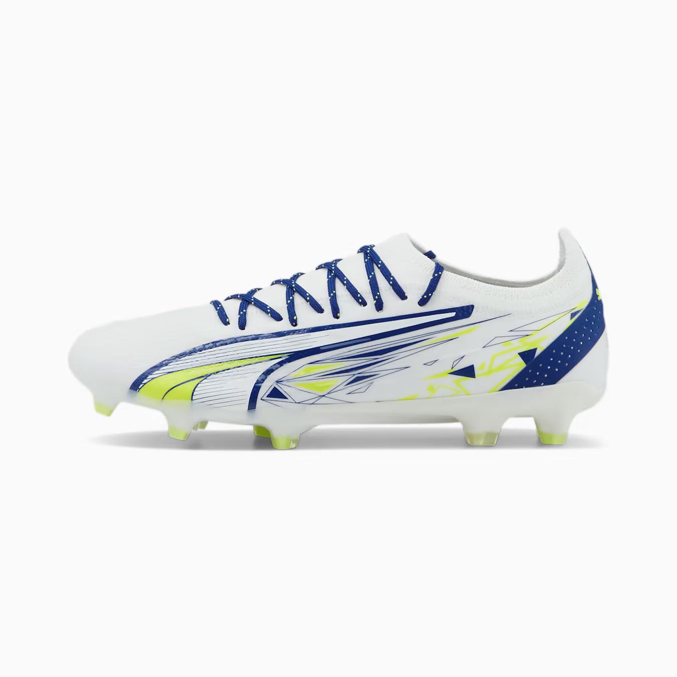 Giày Puma X Christian Pulisic Ultra Ultimate Fg Nam Trắng Xanh 