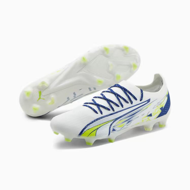 Giày Puma X Christian Pulisic Ultra Ultimate Fg Nam Trắng Xanh 