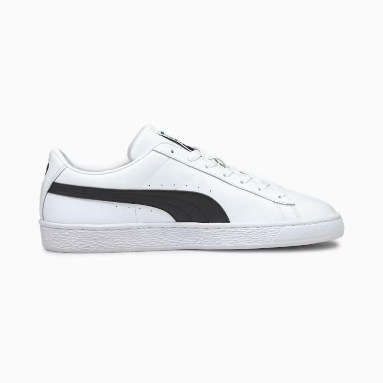 Giày Puma Basket Classic XXI Nam Trắng Đen 