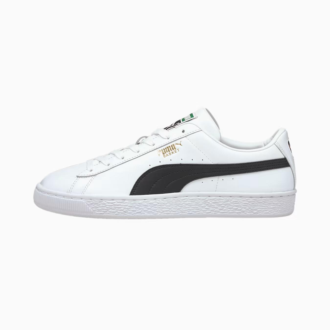 Giày Puma Basket Classic XXI Nam Trắng Đen 