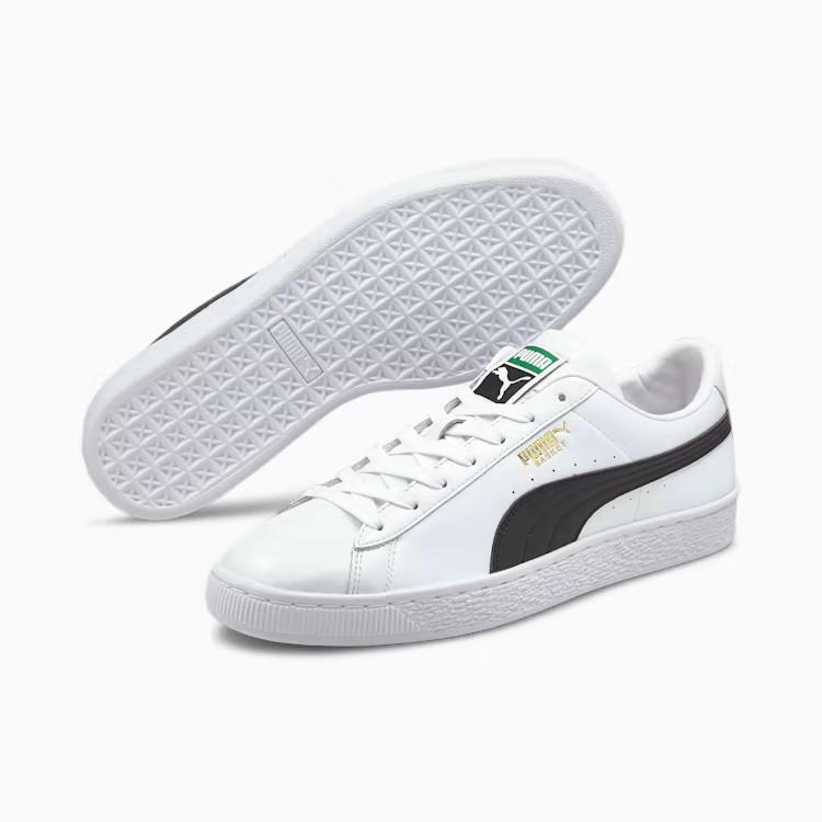 Giày Puma Basket Classic XXI Nam Trắng Đen 