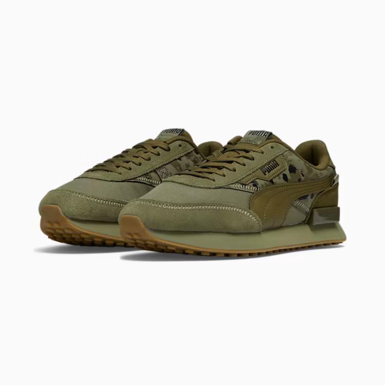 Giày Puma Future Rider Camo Flagship Nam Xanh 