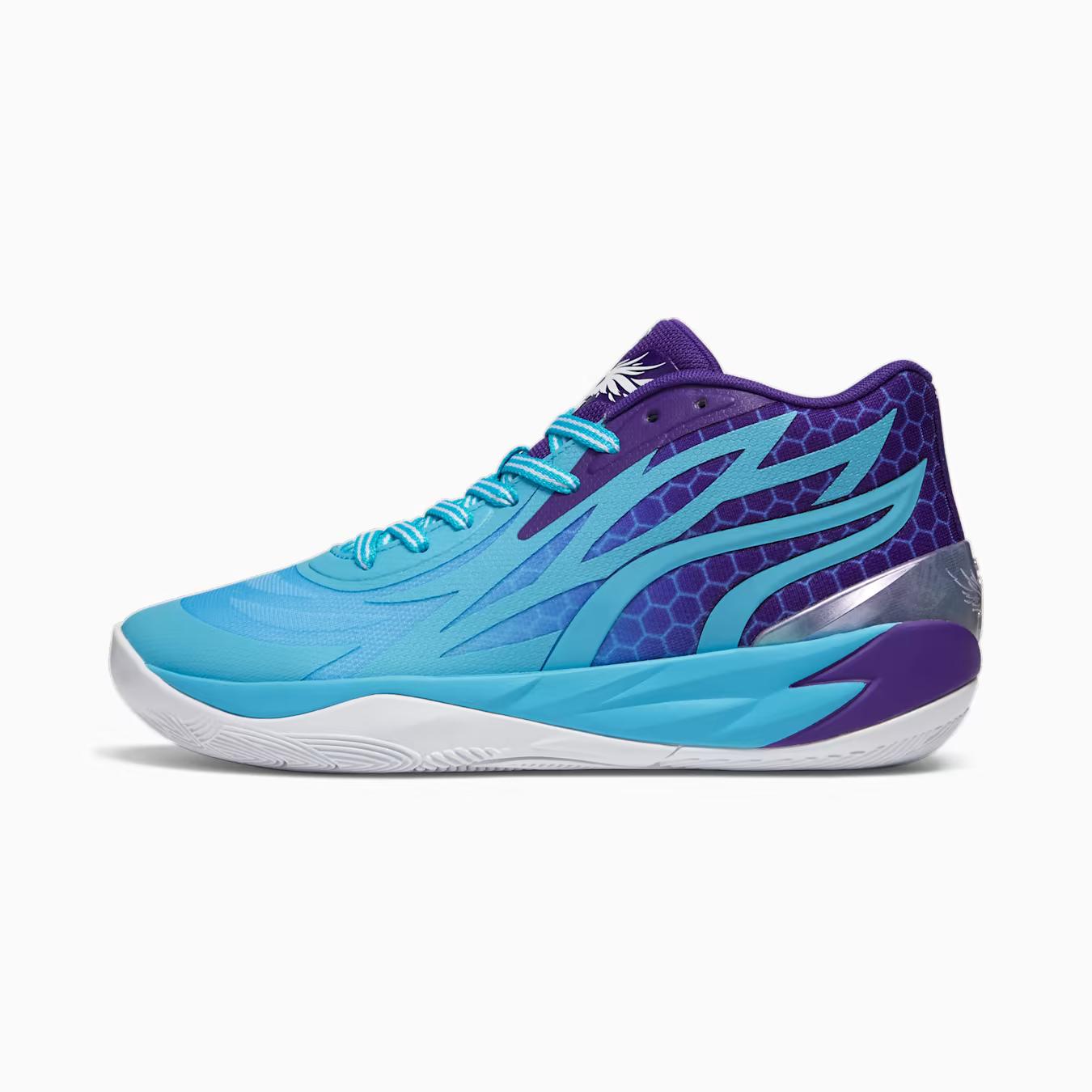 Giày Puma X Lamelo Ball Mb.02 Fade Basketball Shoes Nam Xanh Tím 