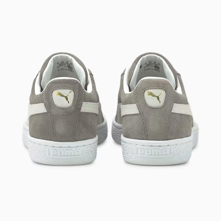 Giày Puma Suede Classic XXI Sneakers Nam Xám Trắng 