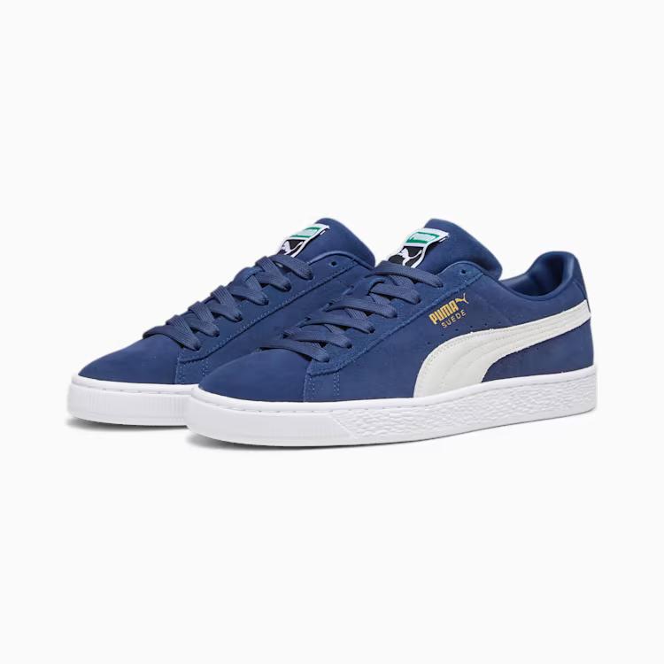 Giày Puma Suede Classic XXI Sneakers Nam Xanh Trắng 