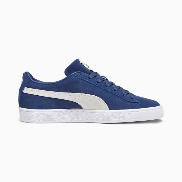 Giày Puma Suede Classic XXI Sneakers Nam Xanh Trắng 