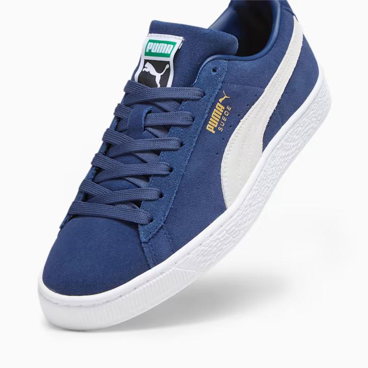 Giày Puma Suede Classic XXI Sneakers Nam Xanh Trắng 