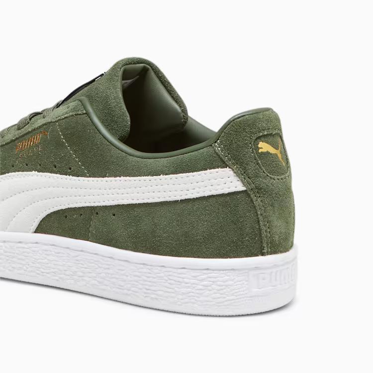 Giày Puma Suede Classic XXI Sneakers Nam Xanh Lá Trắng 