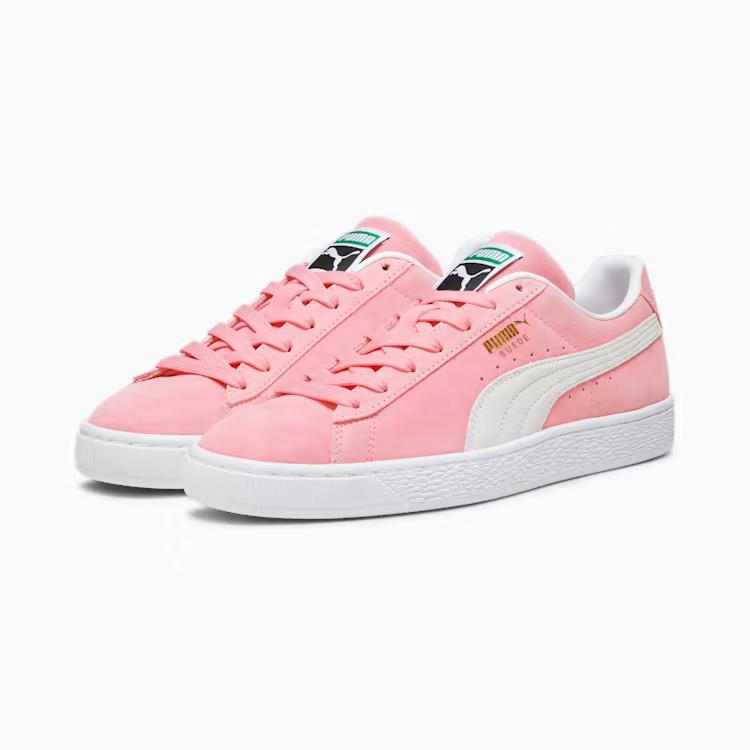 Giày Puma Suede Classic XXI Sneakers Nam Hồng Trắng 