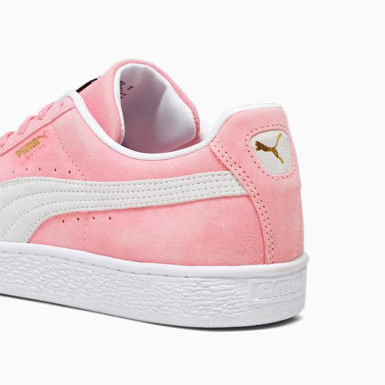 Giày Puma Suede Classic XXI Sneakers Nam Hồng Trắng 