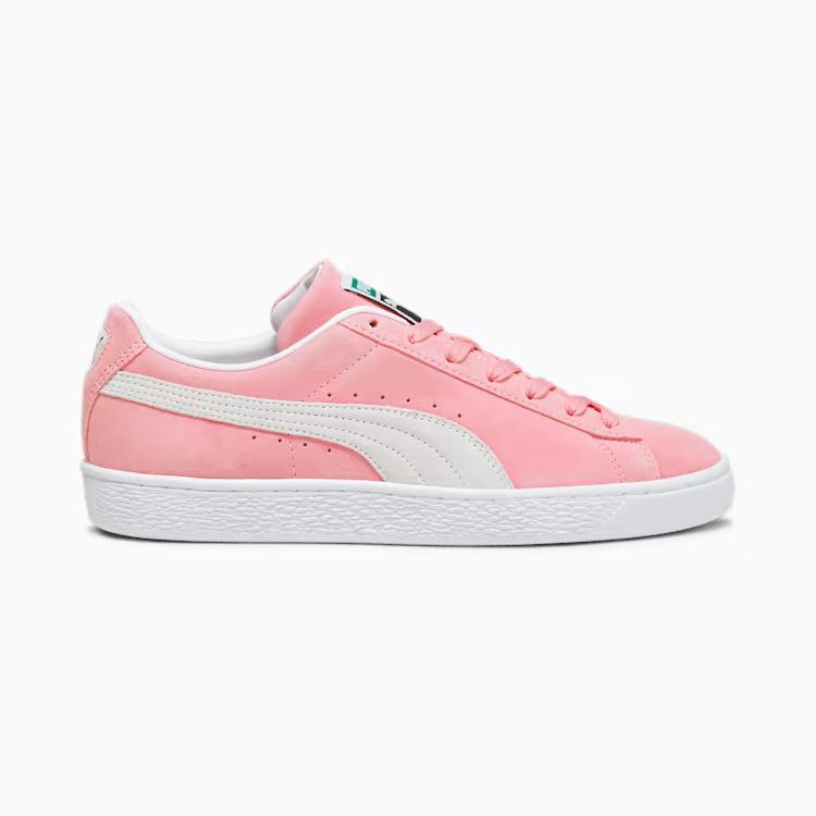 Giày Puma Suede Classic XXI Sneakers Nam Hồng Trắng 