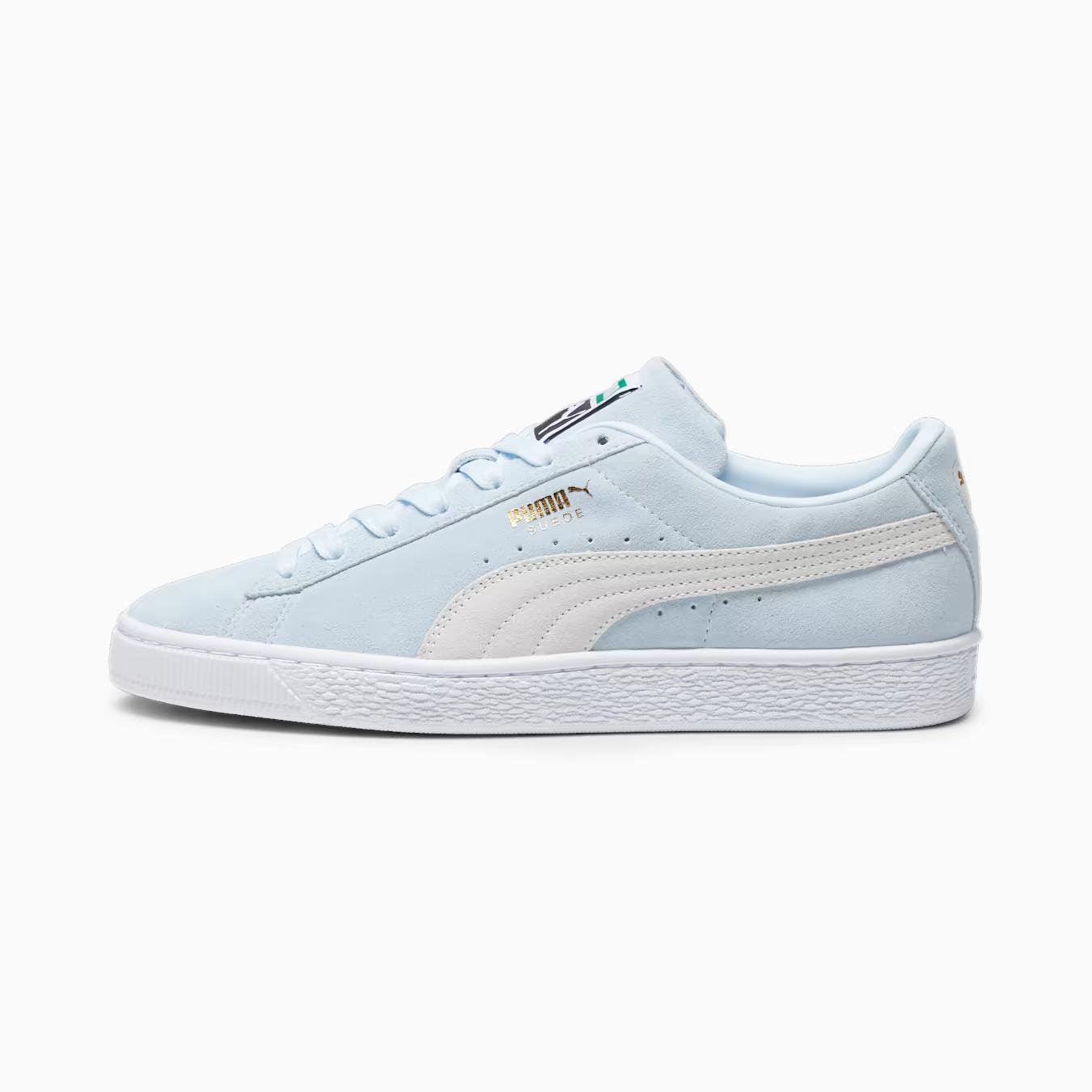 Giày Puma Suede Classic XXI Sneakers Nam Xanh Biển Trắng  