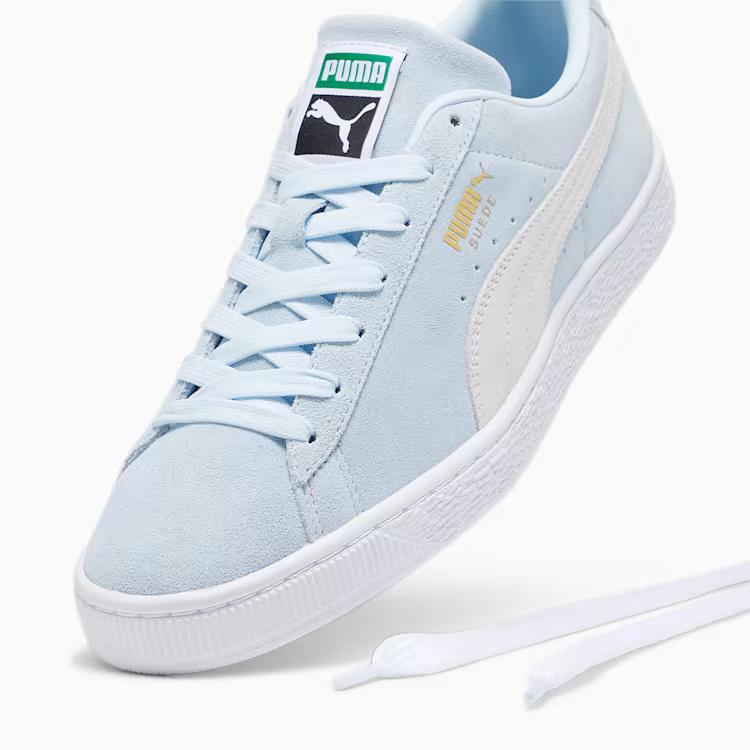 Giày Puma Suede Classic XXI Sneakers Nam Xanh Biển Trắng  