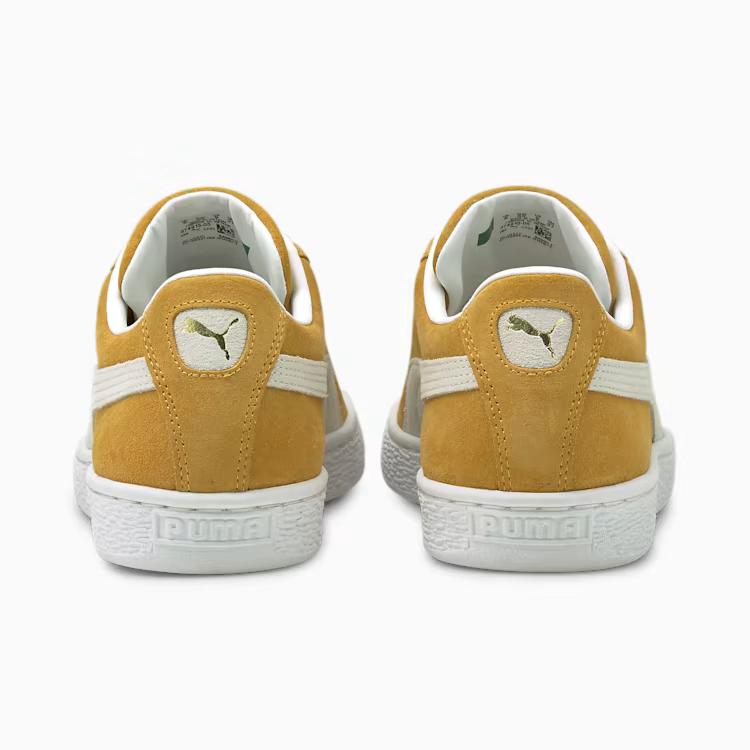 Giày Puma Suede Classic XXI Sneakers Nam Vàng Trắng 