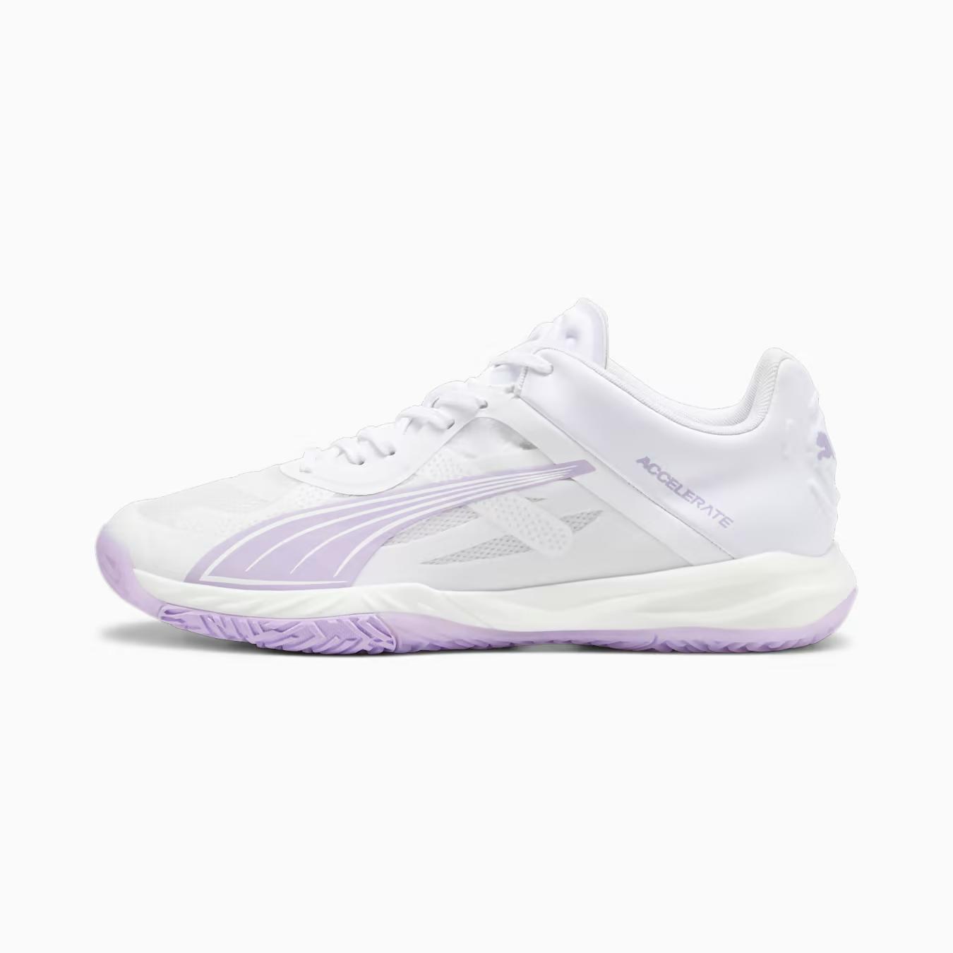 Giày Puma Accelerate Nitro™ Sqd Indoor Shoes Nam Trắng Tím