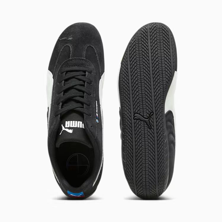 Giày Puma BMW M Motorsport Speedcat Sneakers Nam Đen Trắng 