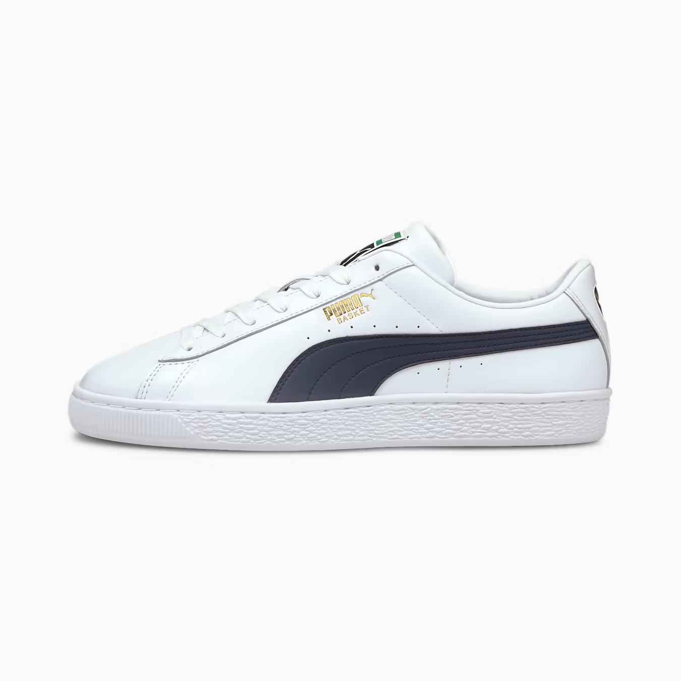 Giày Puma Basket Classic XXI Men's Sneakers Nam Trắng Đen