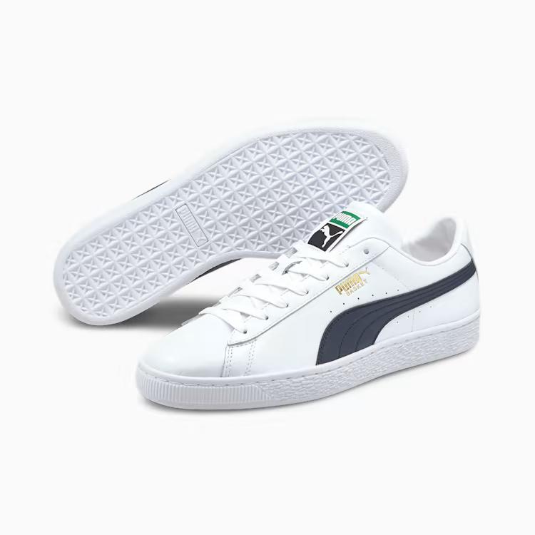 Giày Puma Basket Classic XXI Men's Sneakers Nam Trắng Đen