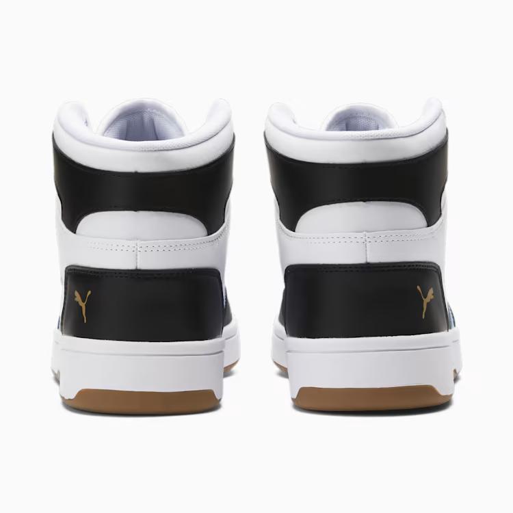 Giày Puma Rebound LayUp Dual Sneaker Nam Trắng Đen Xanh