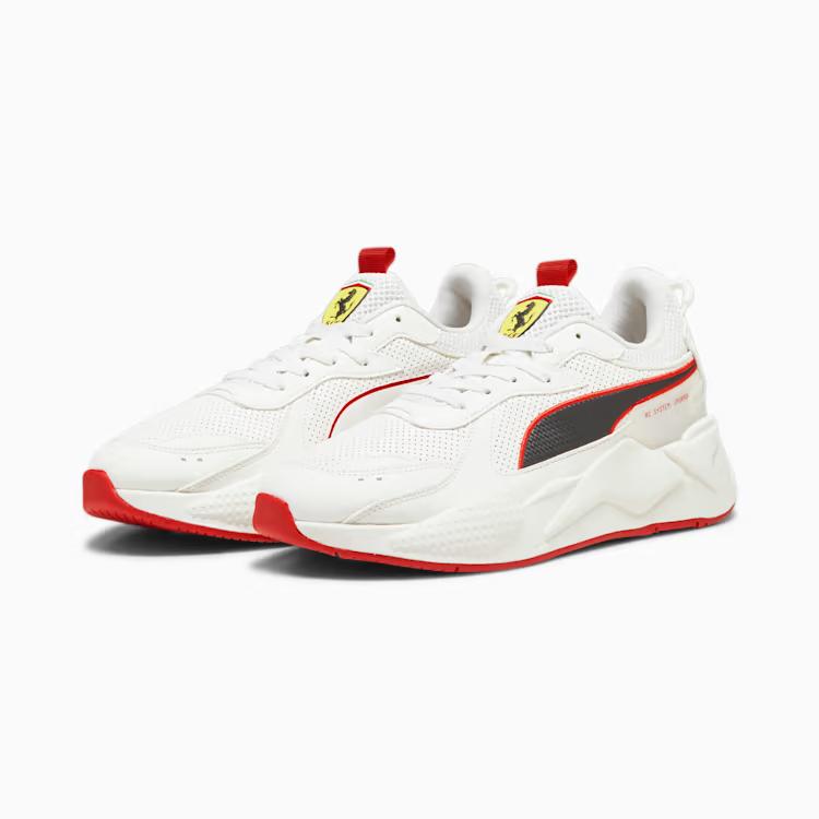 Giày Puma Scuderia Ferrari Rs-X Sneakers Nam Trắng Đen Đỏ