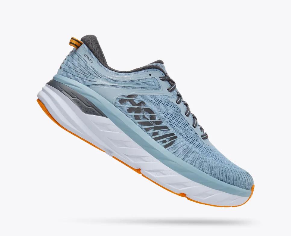 Giày Hoka Bondi 7 Nam Xanh Da Trời