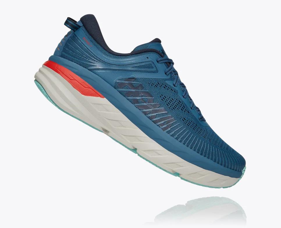 Giày Hoka Bondi 7 Nam Xanh Đậm