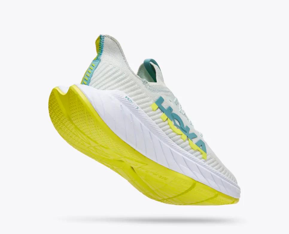 Giày Hoka Carbon X 3 Nam Trắng Xanh