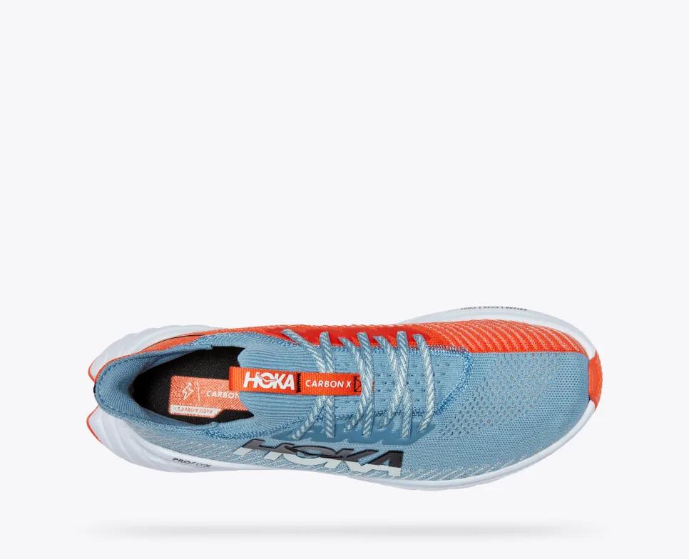 Giày Hoka Carbon X 3 Nam Xanh Đỏ