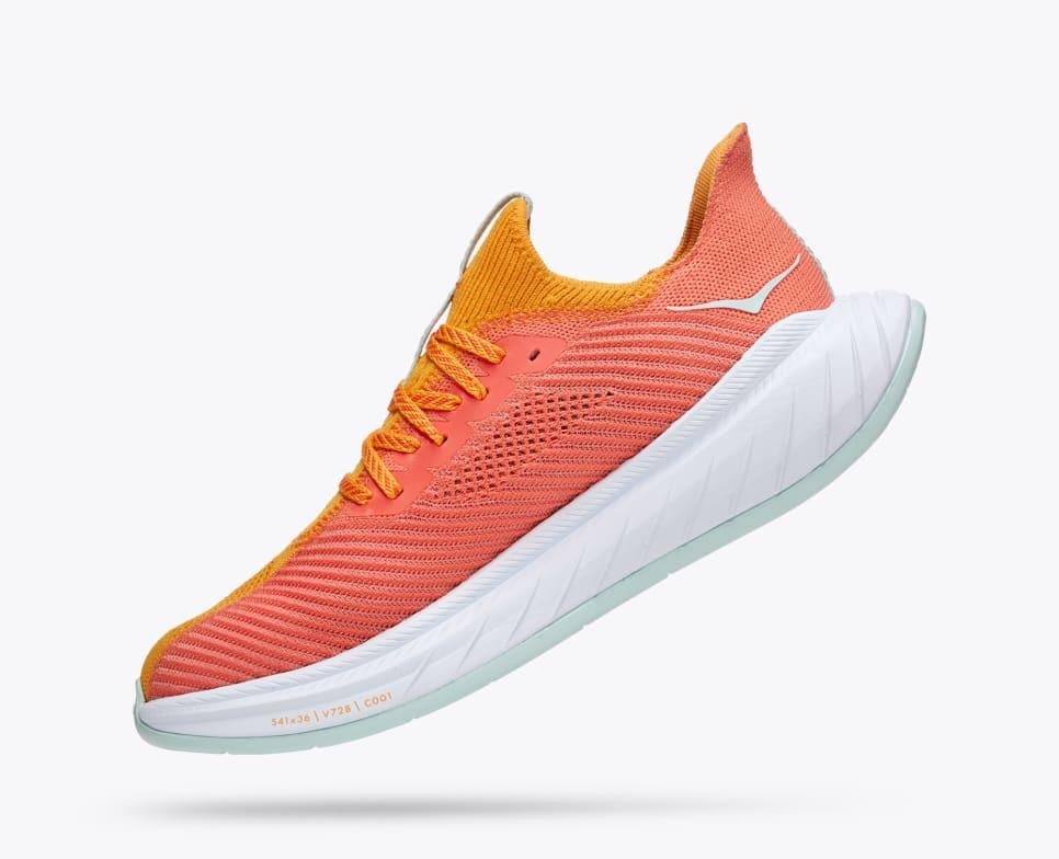 Giày Hoka Carbon X 3 Nam Cam Đỏ