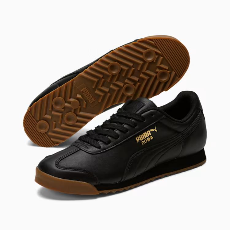 Giày Puma Roma Classic Gum Sneakers Nam Đen