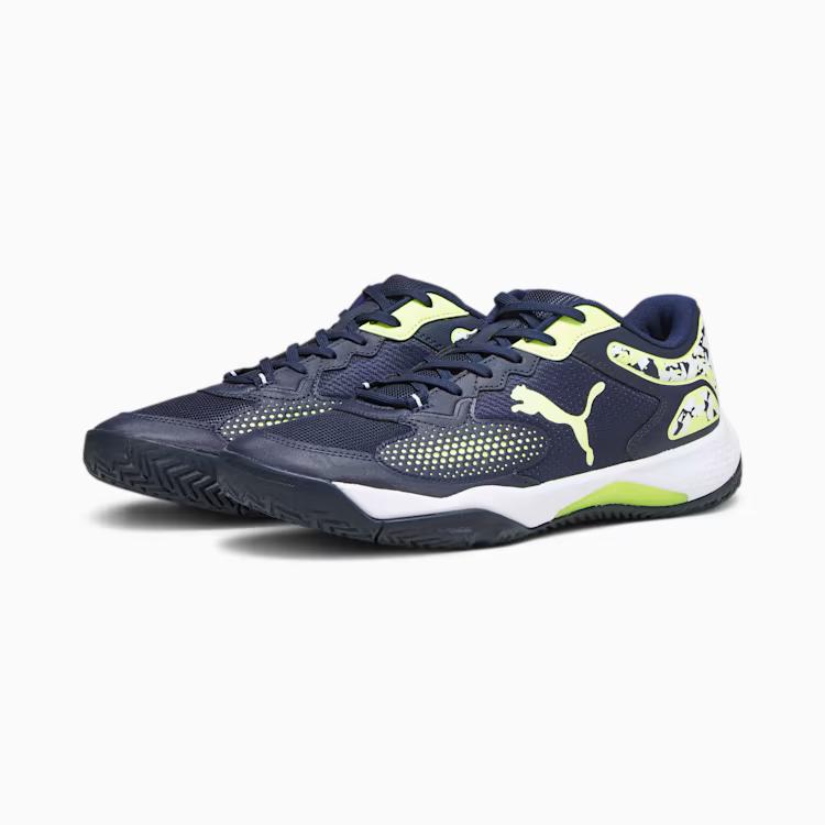 Giày Puma Solarcourt Rct Racquet Sports Shoes Nam Xanh