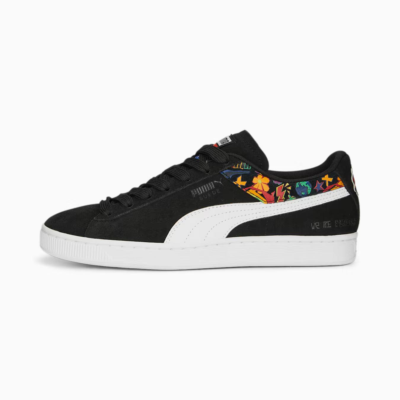 Giày Puma Suede Pride We Are Everywhere Sneakers Nữ Đen 