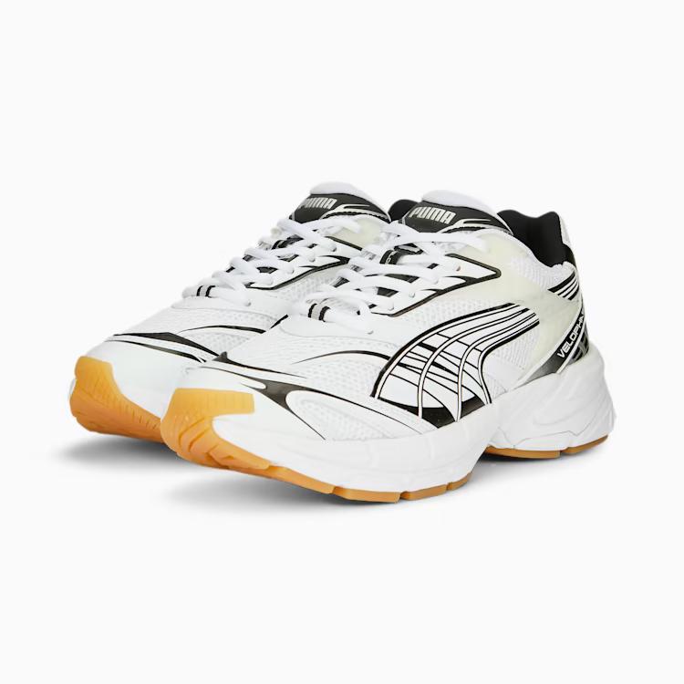 Giày Puma Velophasis Technisch Sneakers Nam Trắng Đen 