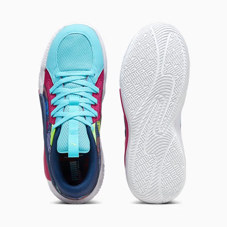 Giày Puma Court Rider Chaos Fresh Nam Xanh Hồng