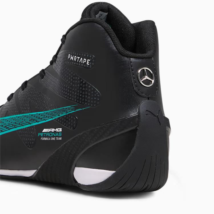 Giày Puma Mercedes-AMG Petronas Motorsport Carbon Cat Mid Nam Đen Xanh