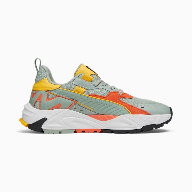 Giày Puma Rs-Trck Brand Love Nam Xám Cam Vàng