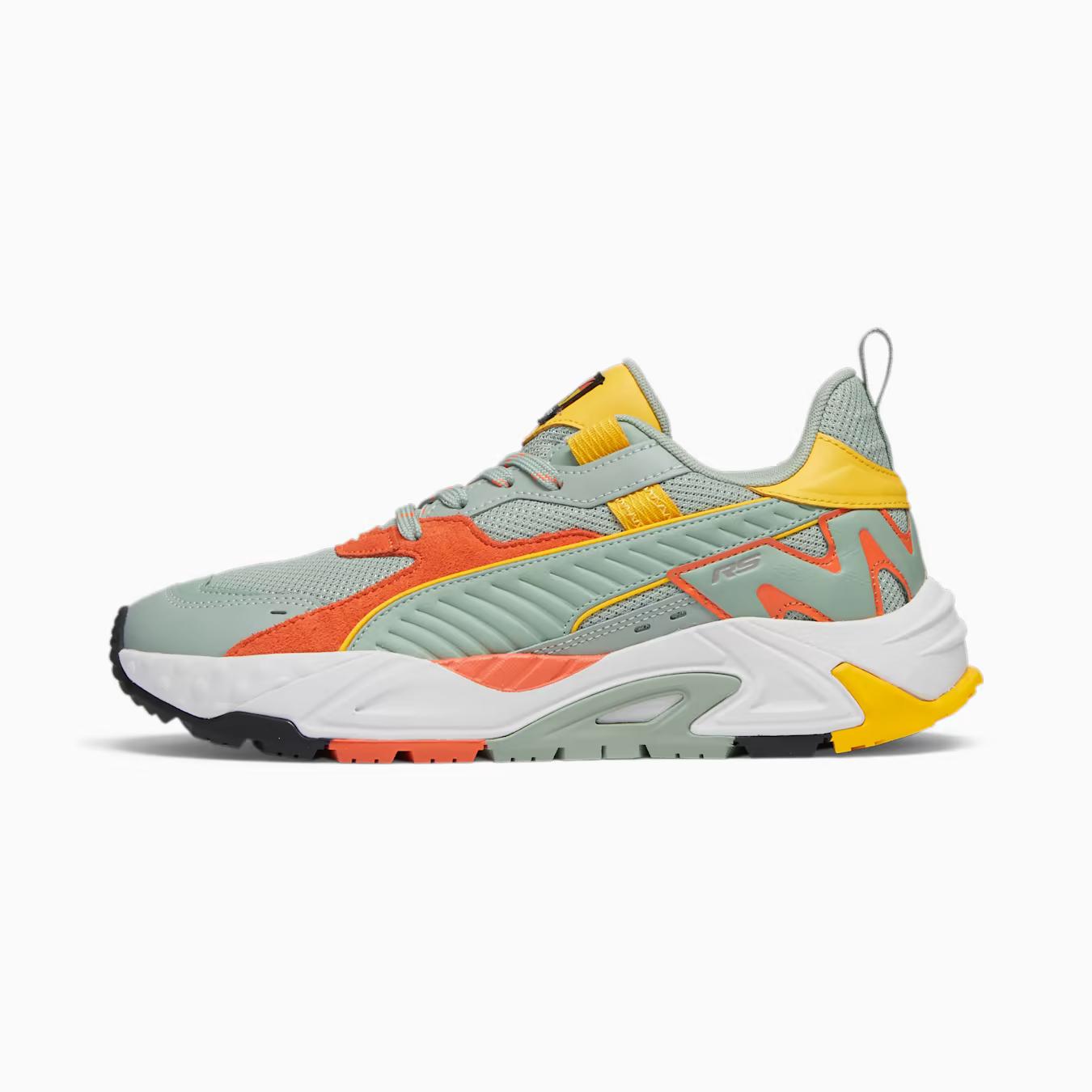 Giày Puma Rs-Trck Brand Love Nam Xám Cam Vàng