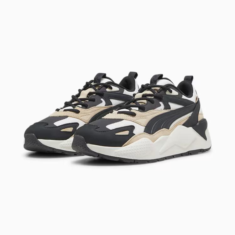 Giày Puma Rs-X Efekt Premium Sneakers Đen Trắng Nâu