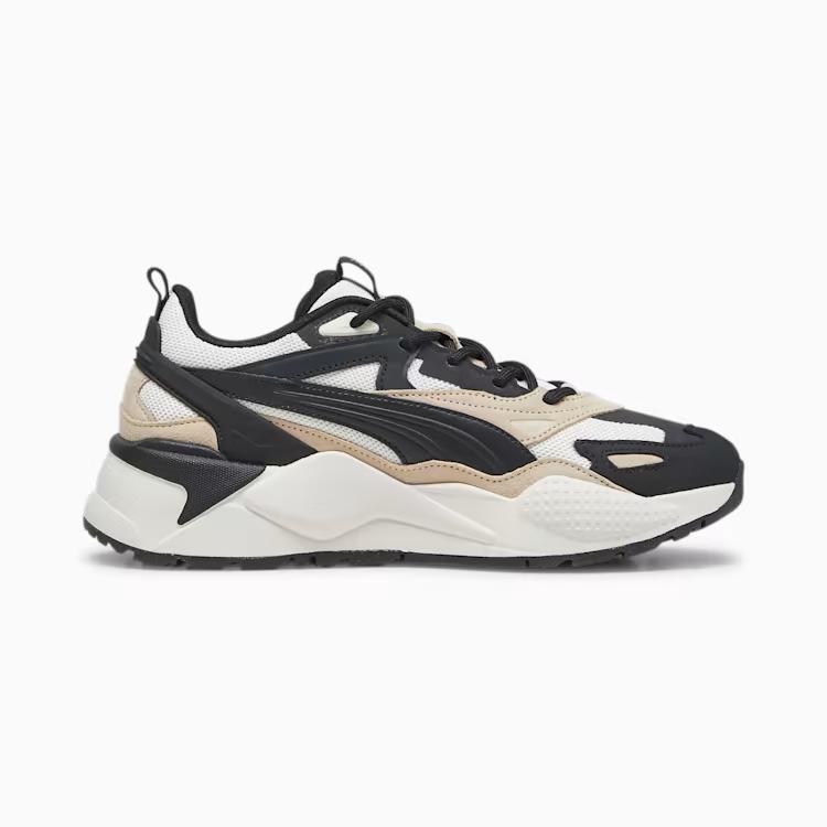 Giày Puma Rs-X Efekt Premium Sneakers Đen Trắng Nâu