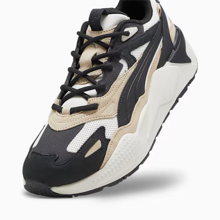 Giày Puma Rs-X Efekt Premium Sneakers Đen Trắng Nâu