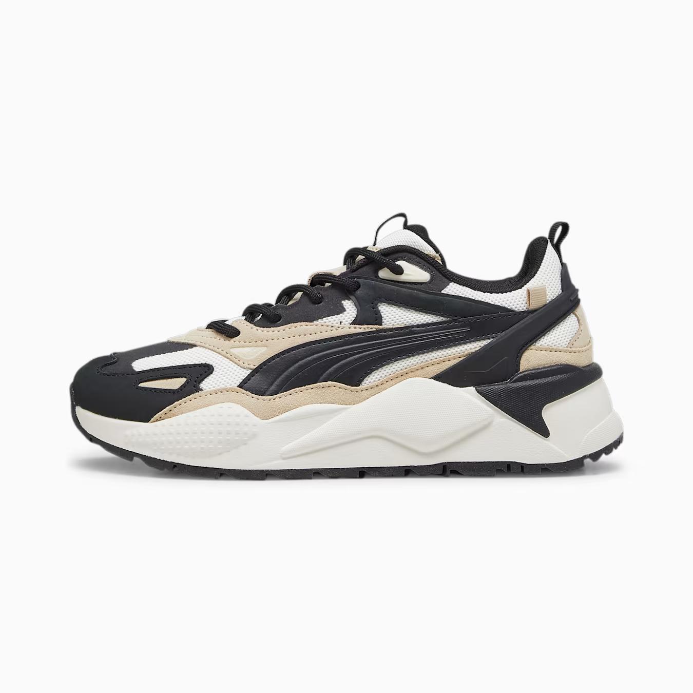 Giày Puma Rs-X Efekt Premium Sneakers Đen Trắng Nâu