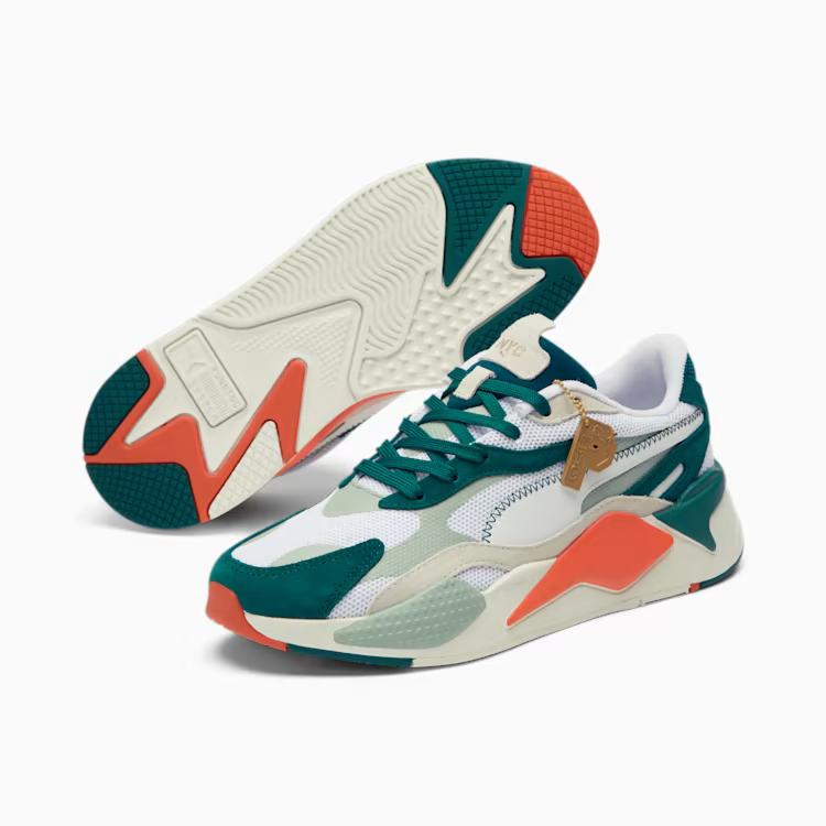 Giày Puma RS-X³ NYC Nam Trắng Xanh Cam