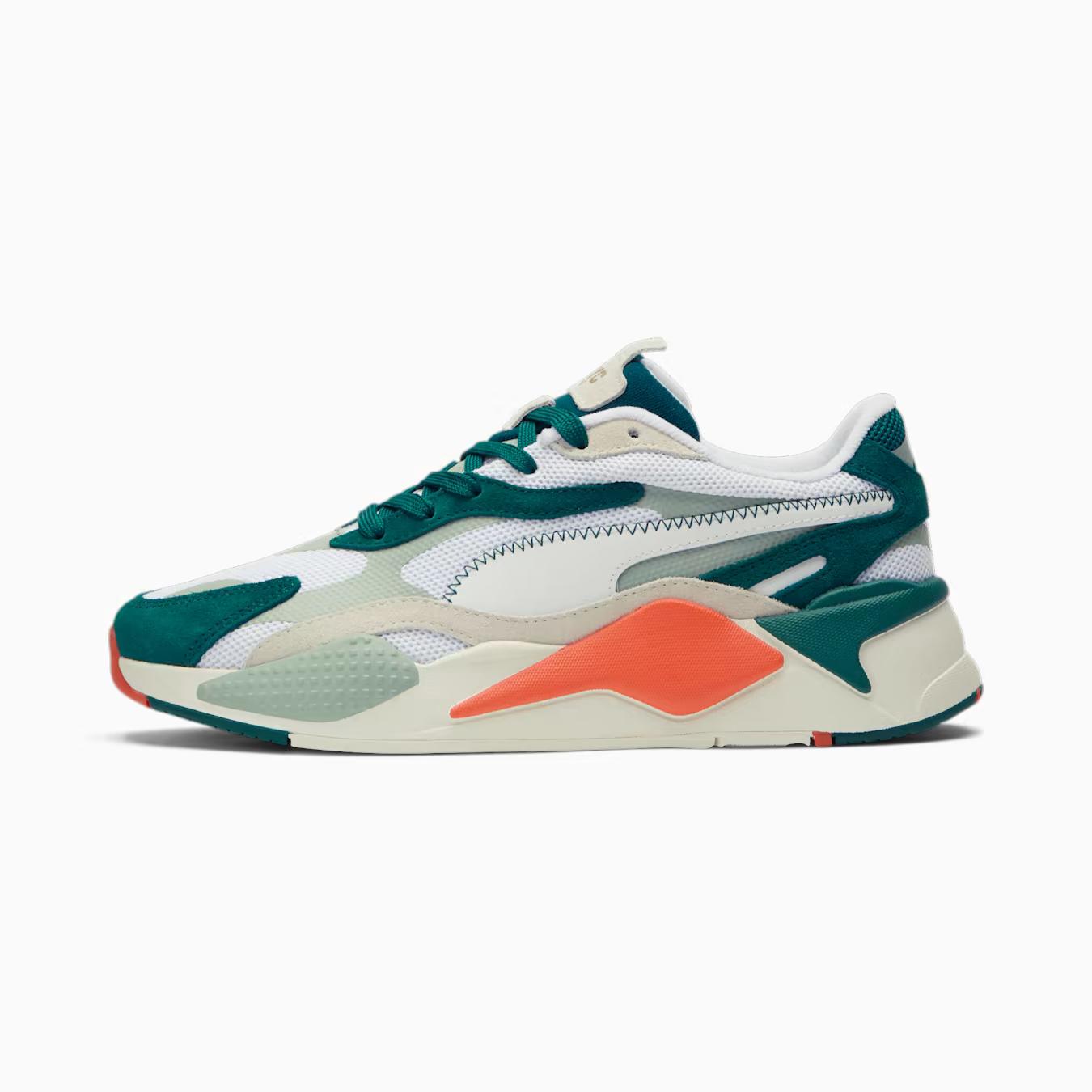 Giày Puma RS-X³ NYC Nam Trắng Xanh Cam