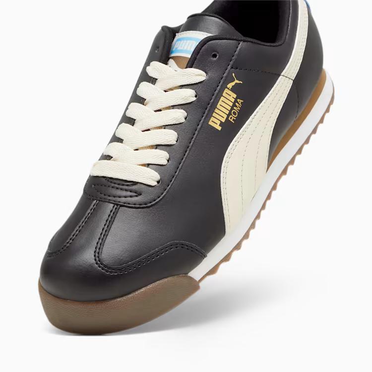 Giày Puma Roma Basic Nam Đen Kem Xanh