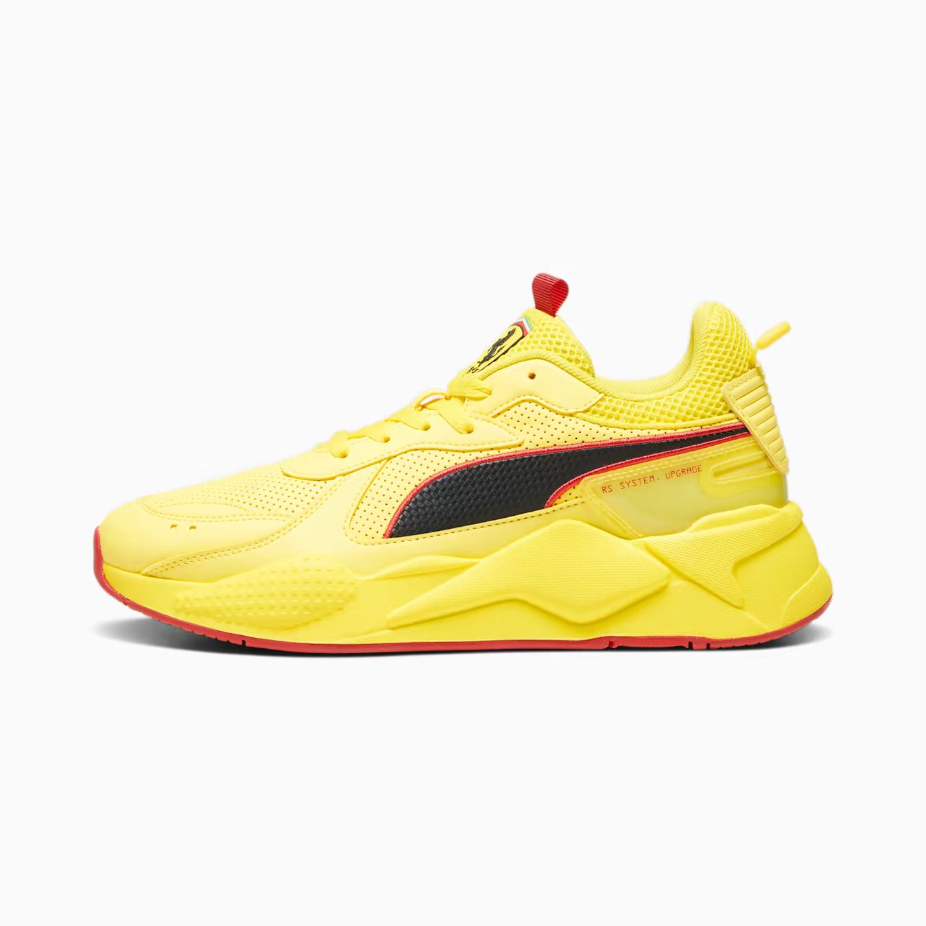 Giày Puma Scuderia Ferrari RS-X Sneakers Nam Vàng Đỏ Đen